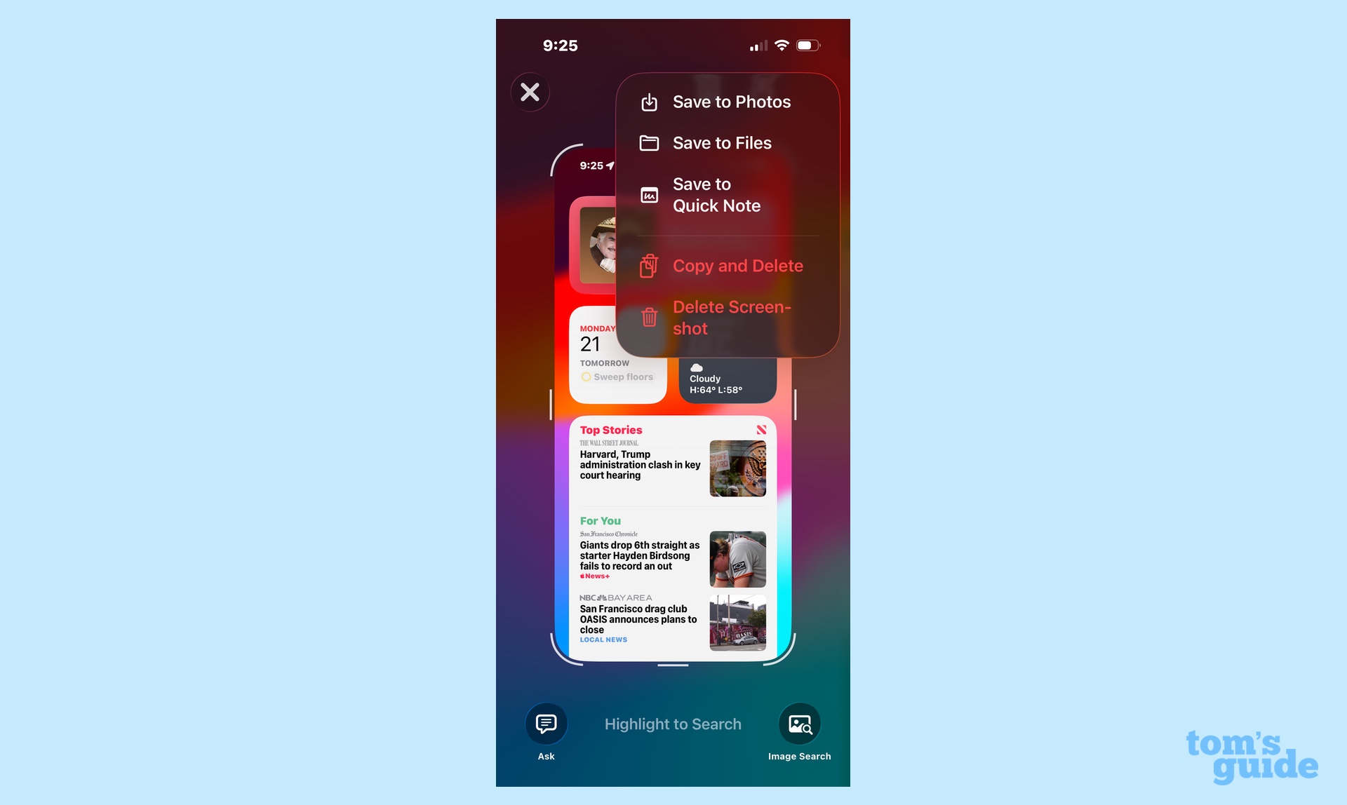 iOS 26 — Liquid Glass