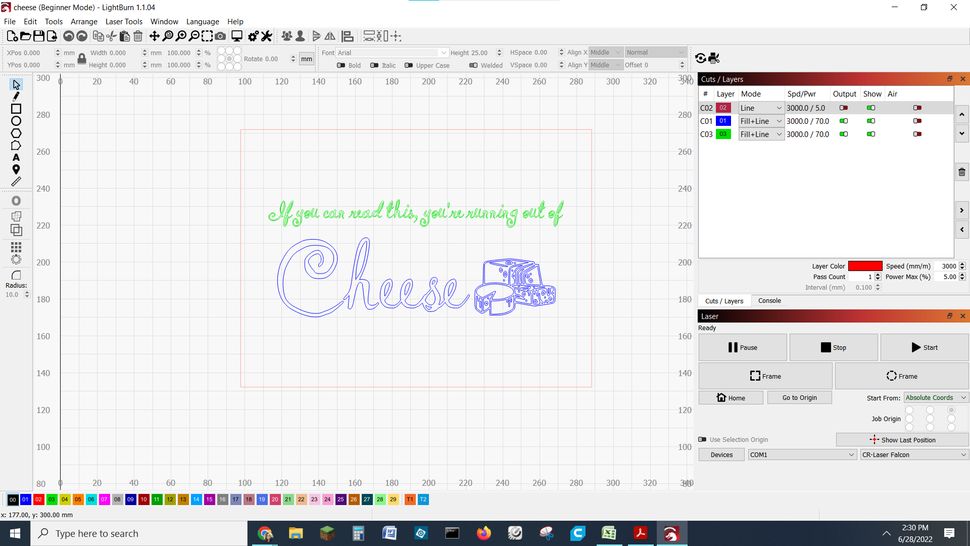 Creality CR Laser Falcon-10