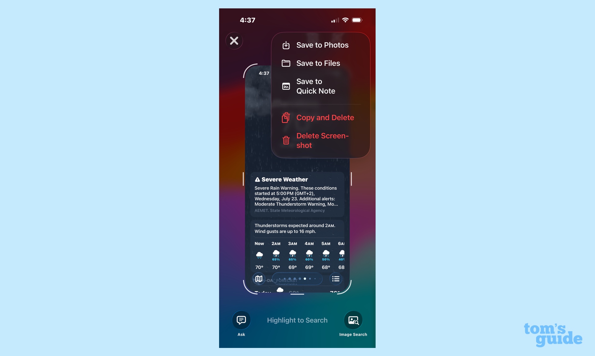 iOS 26 — Liquid Glass