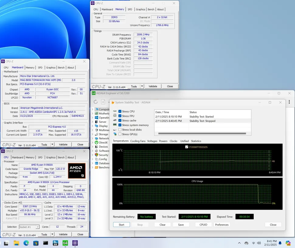 MSI MAG B850 Tomahawk MAX Wifi-14