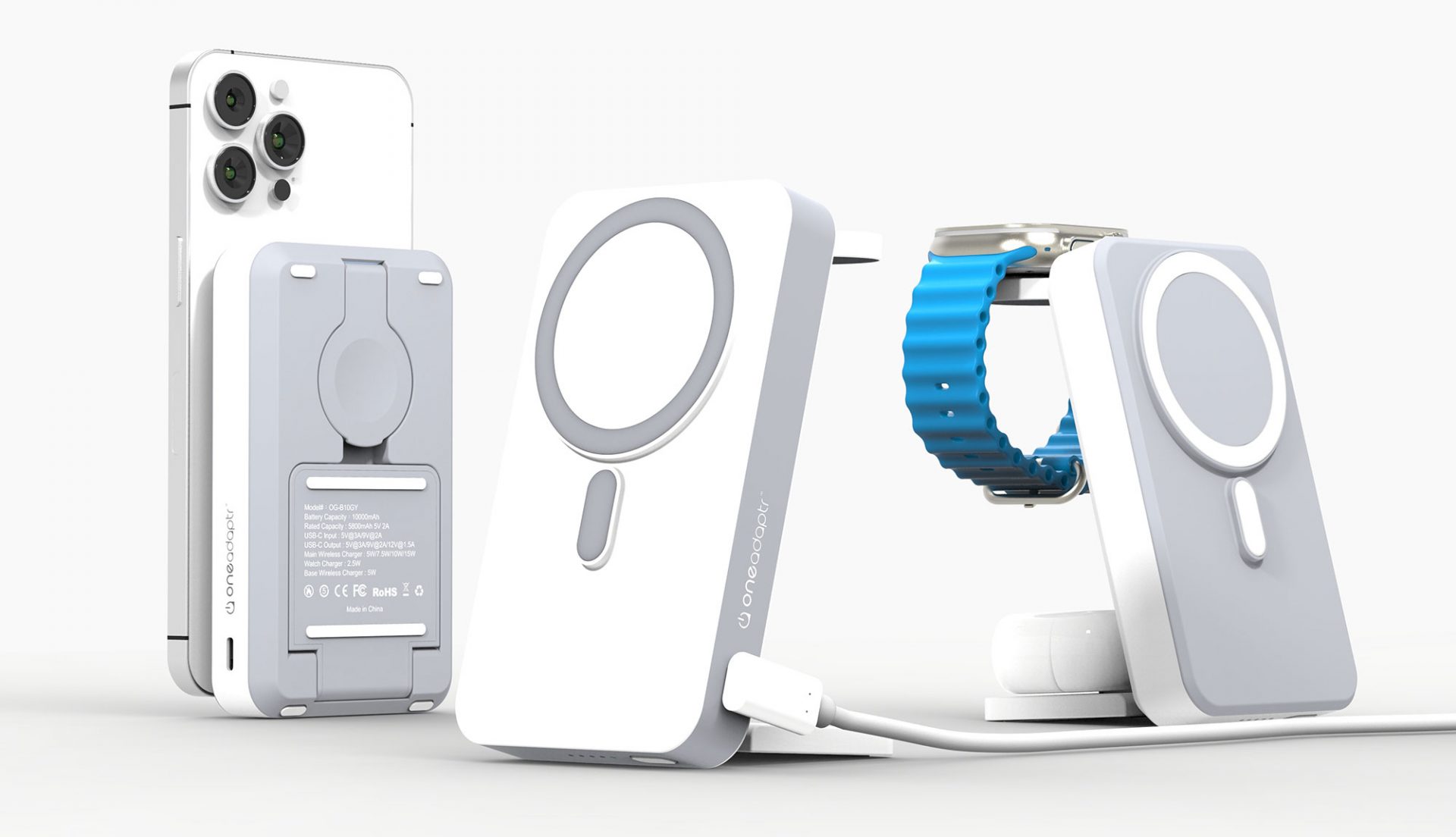 беспроводные зарядки MagSafe для iPhone