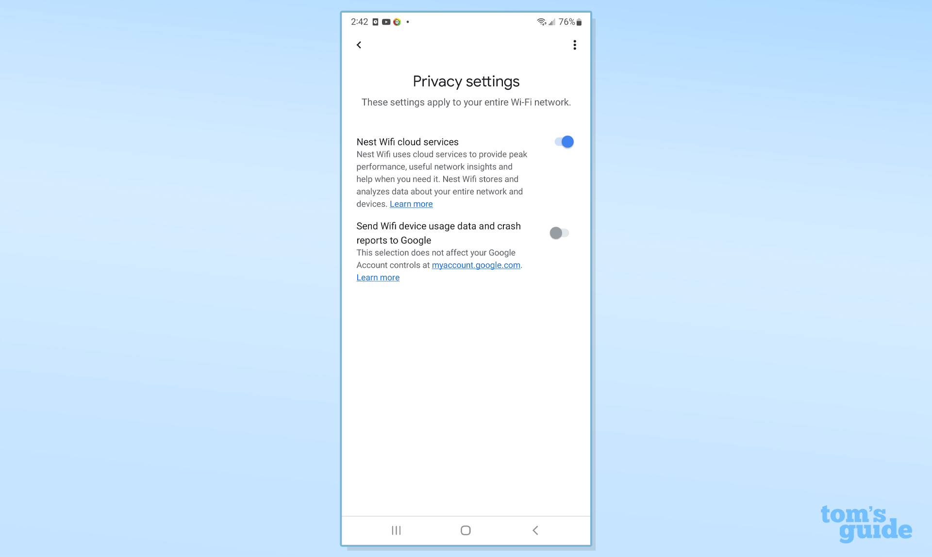 Google Nest Wifi Pro