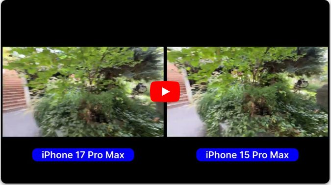 iPhone 17 Pro Max против iPhone 15 Pro Max
