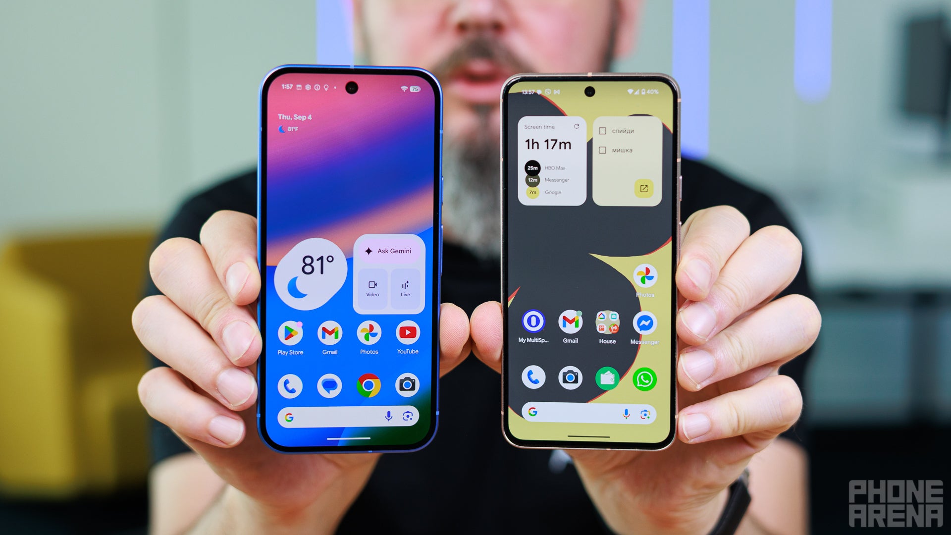 Google Pixel 10 против Pixel 8