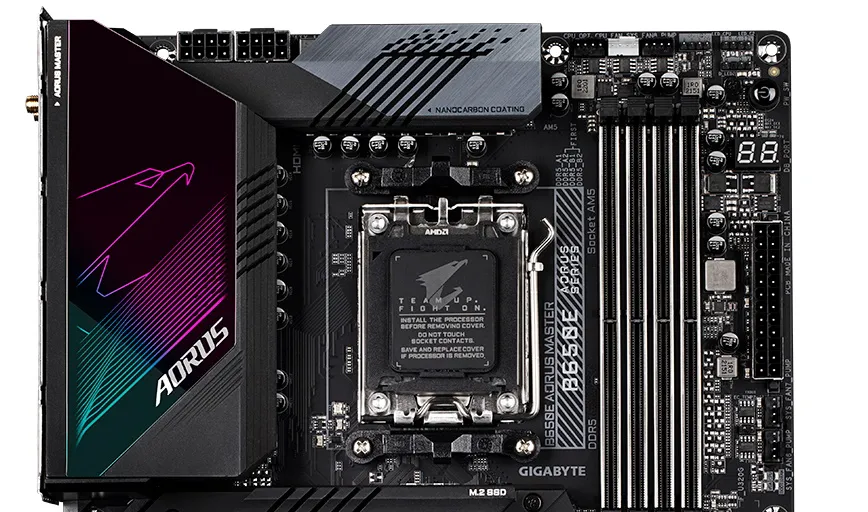 Стоит ли покупать Gigabyte B650E? Обзор картинка Gigabyte B650E Aorus Master-5