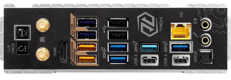 Плюсы и минусы X870E Taichi для геймеров картинка ASRock X870E Taichi-9