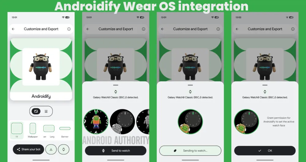 Androidify Wear OS