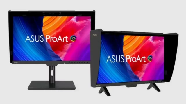 Asus ProArt PA27USD монитор с SDI для студии на столе Asus ProArt PA27USD монитор с SDI для студии на столе