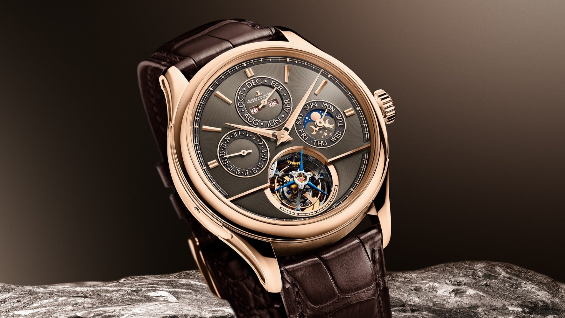 Jaeger-LeCoultre представляет часы с турбийоном невероятной сложности картинка Jaeger-LeCoultre представляет часы с турбийоном невероятной сложности