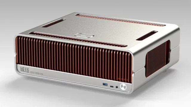 Безвентиляторный корпус ITX с охлаждением 250 Вт