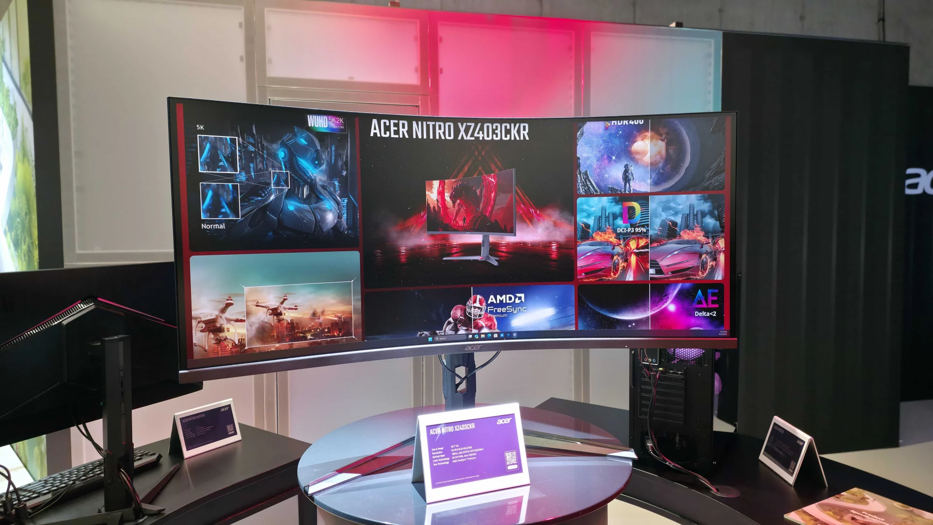 Acer показала на IFA «убийцу» MacBook Air, монструозный 5K-монитор и безумный игровой электробайк