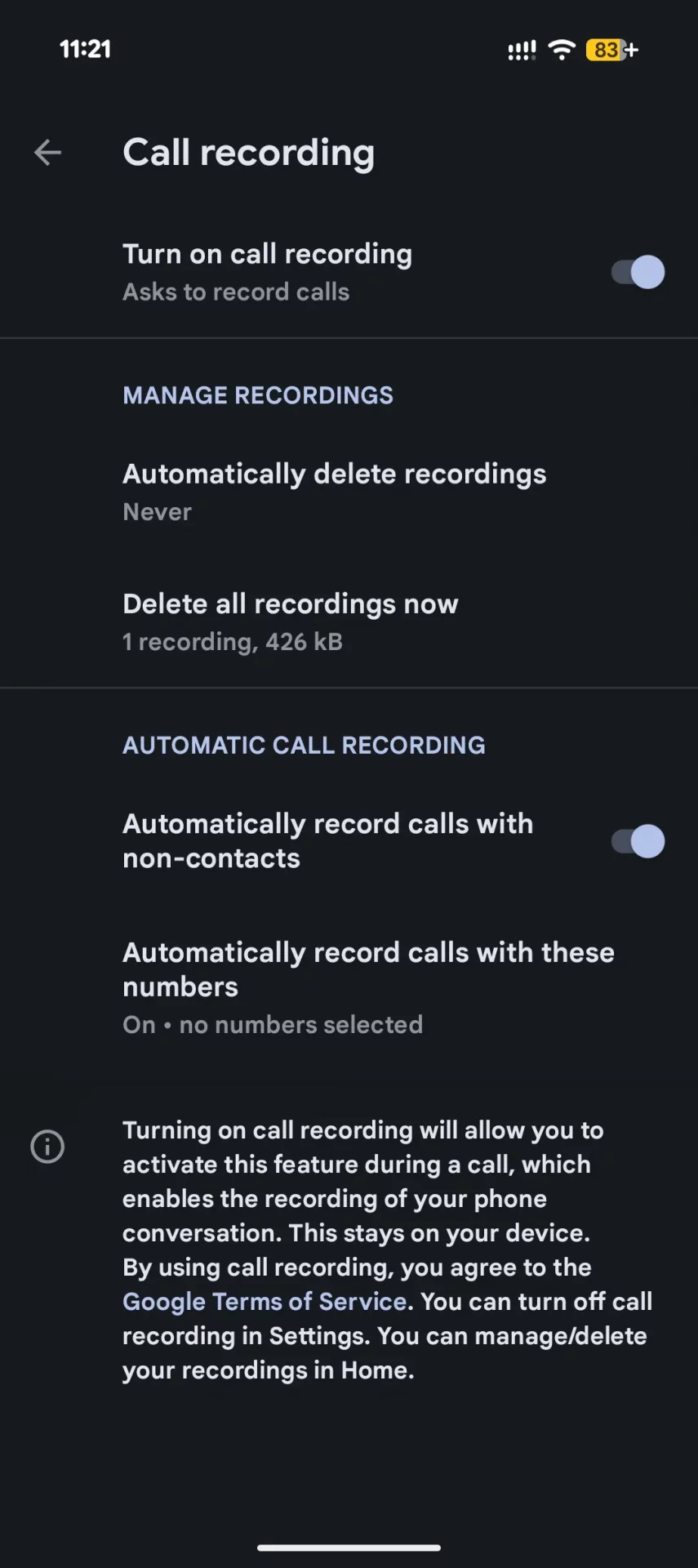 Наконец-то! Встроенная запись звонков официально пришла на Pixel