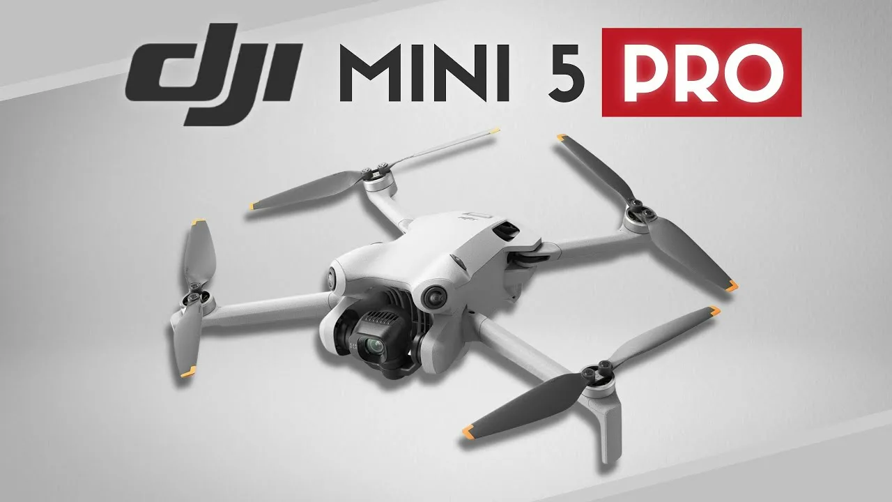 473812DJI Mini 5 Pro: революционный дрон весом менее 250 г с 1-дюймовым сенсором!