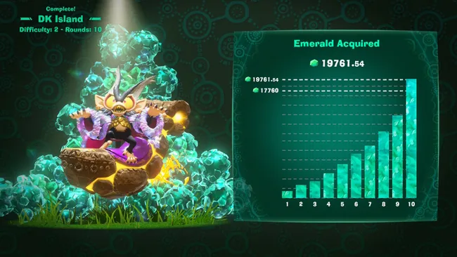 Обзор Donkey Kong Bananza: DK Island & Emerald Rush: я не готов платить за нее картинка Donkey Kong Bananza DK Island & Emerald Rush