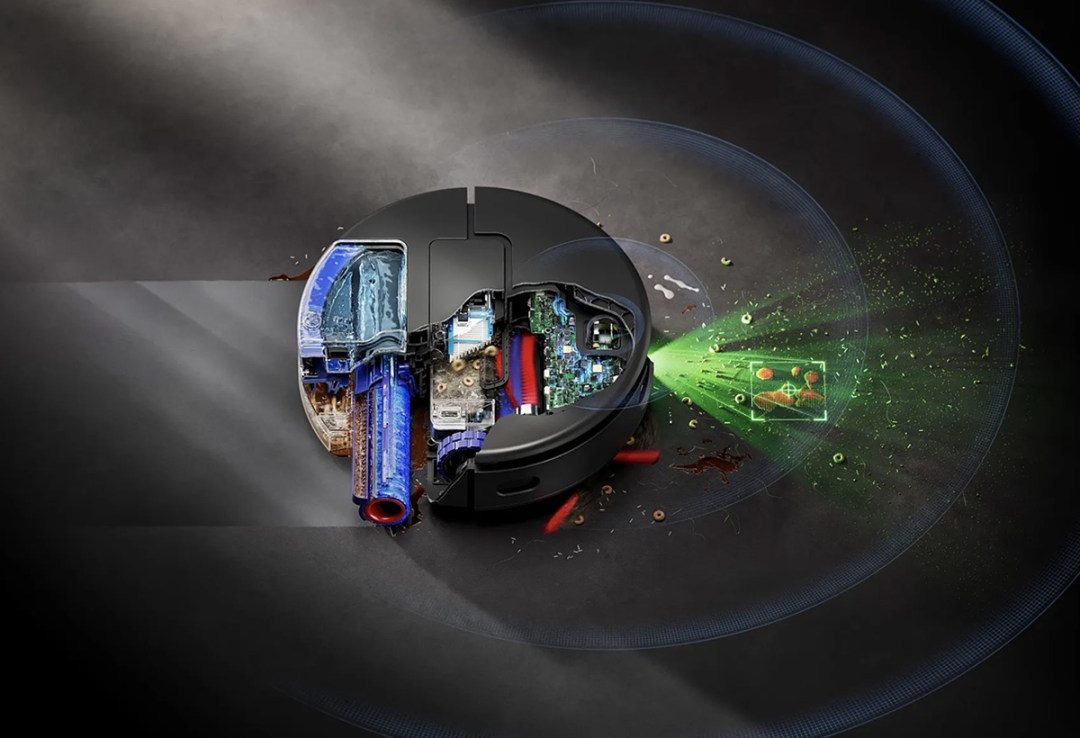Dyson представляет будущее: робот-пылесос Spotscrub AI с искусственным интеллектом!