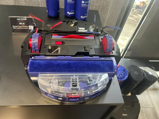 Dyson представляет будущее робот-пылесос Spotscrub AI с искусственным интеллектом!