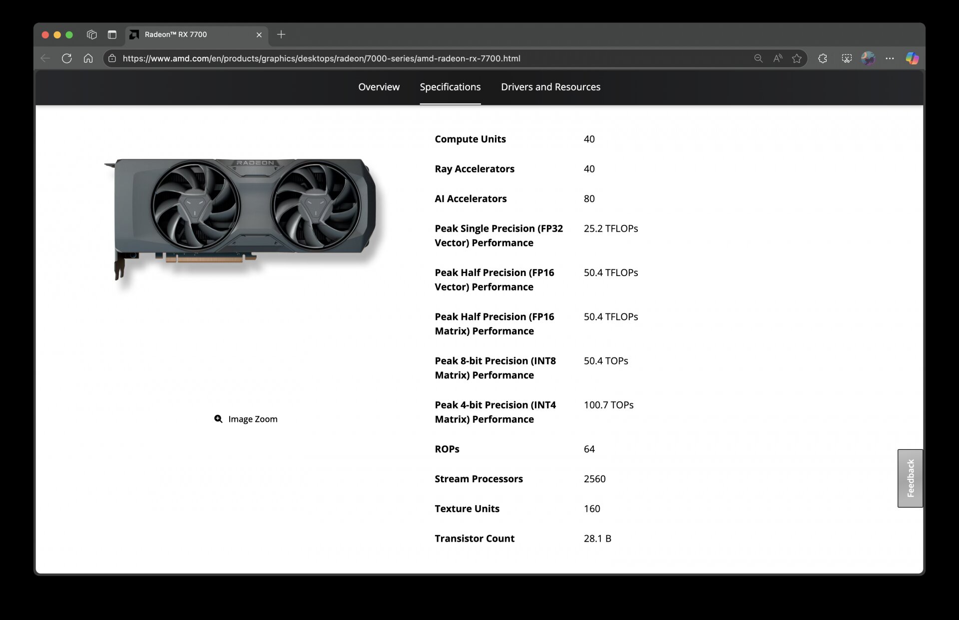 Странная новинка: зачем AMD выпустила урезанную RX 7700 с 16 ГБ памяти?