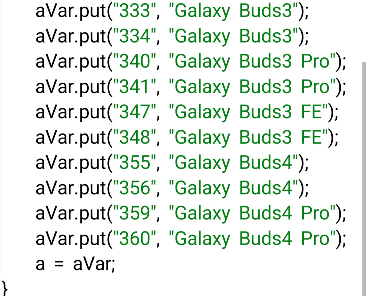 Разработка Galaxy Buds 4 Pro подтверждена: в сети нашли номер модели