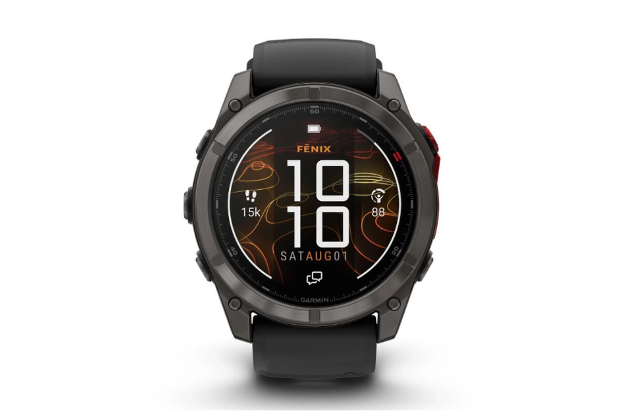 Garmin Fenix 8 Pro: Новый флагман с MicroLED и спутниковой связью картинка Garmin Fenix 8 Pro: Новый флагман с MicroLED и спутниковой связью.