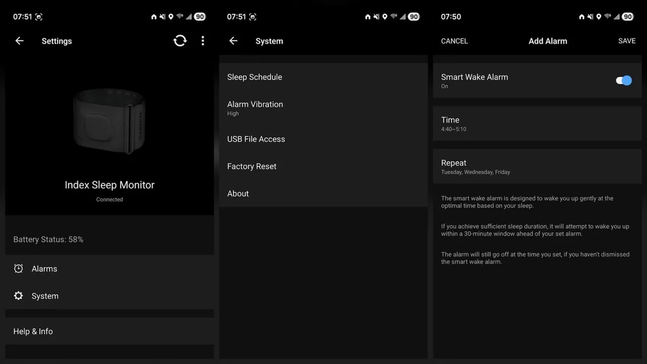 Garmin Index Sleep Monitor