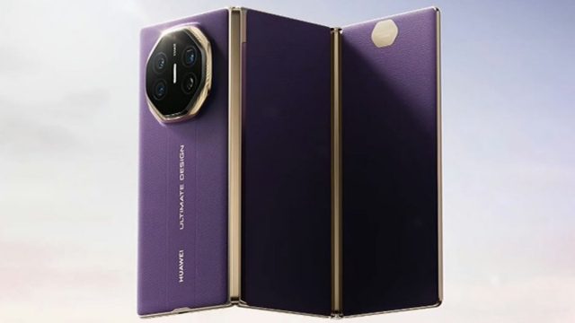 Huawei унижает конкурентов: выпущен уже ВТОРОЙ трифолд!