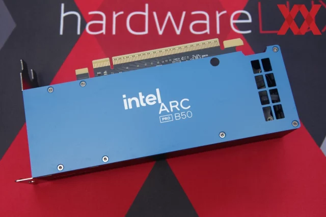 Intel наносит ответный удар бюджетная видеокарта Arc Pro B50 унижает дорогую Nvidia RTX A1000