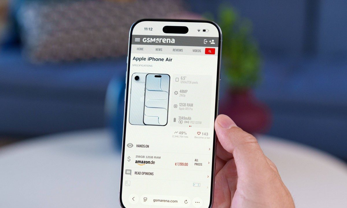 Обзор iPhone Air: уникальный телефон с большими недостатками картинка iPhone Air