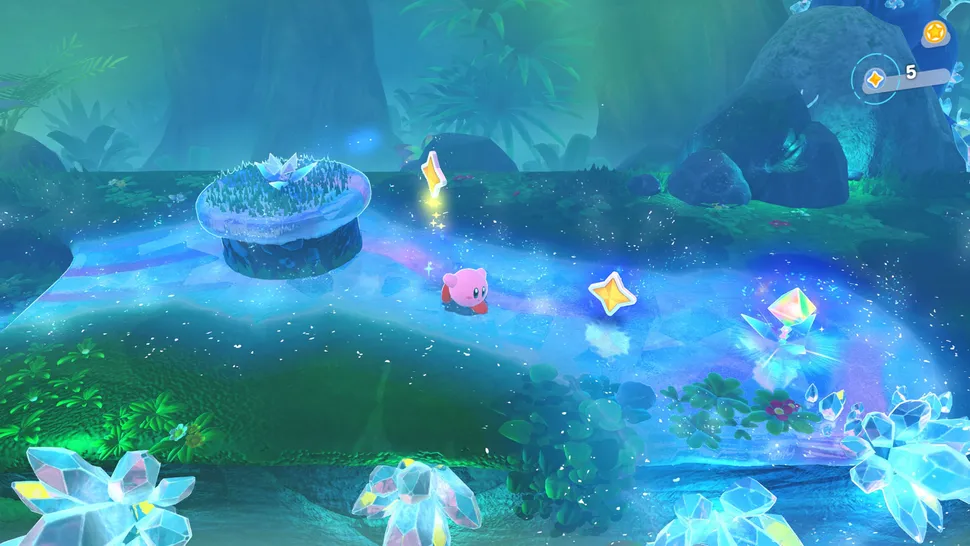 Kirby and the Forgotten Land обзор допа Star-Crossed World