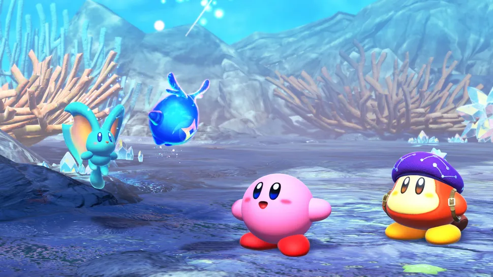 Kirby and the Forgotten Land обзор допа Star-Crossed World