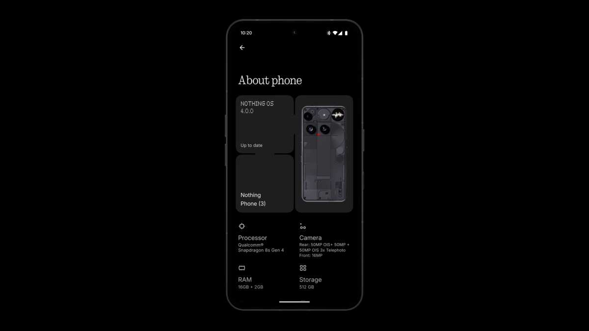 Android 16 и Nothing OS 4.0: первые детали крупного обновления