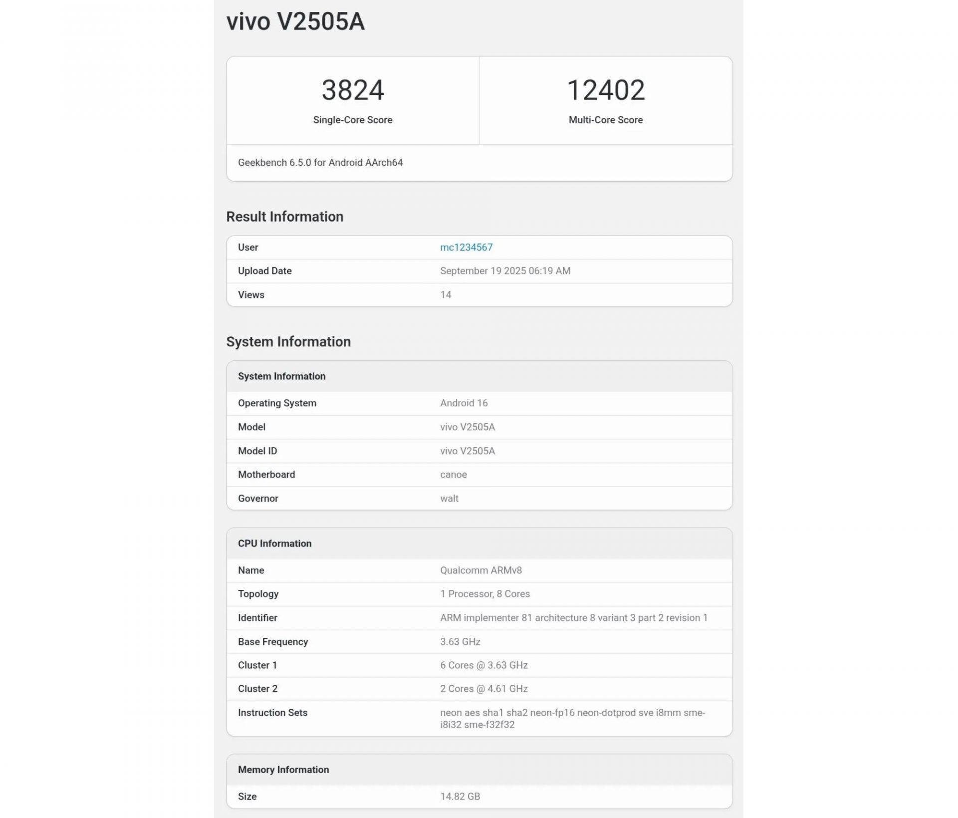 Новый король игр? iQOO 15 бьет рекорды Geekbench и принесет в Genshin Impact то, чего не смогла даже Apple картинка Новый король игр? iQOO 15 бьет рекорды Geekbench и принесет в Genshin Impact то, чего не смогла даже Apple