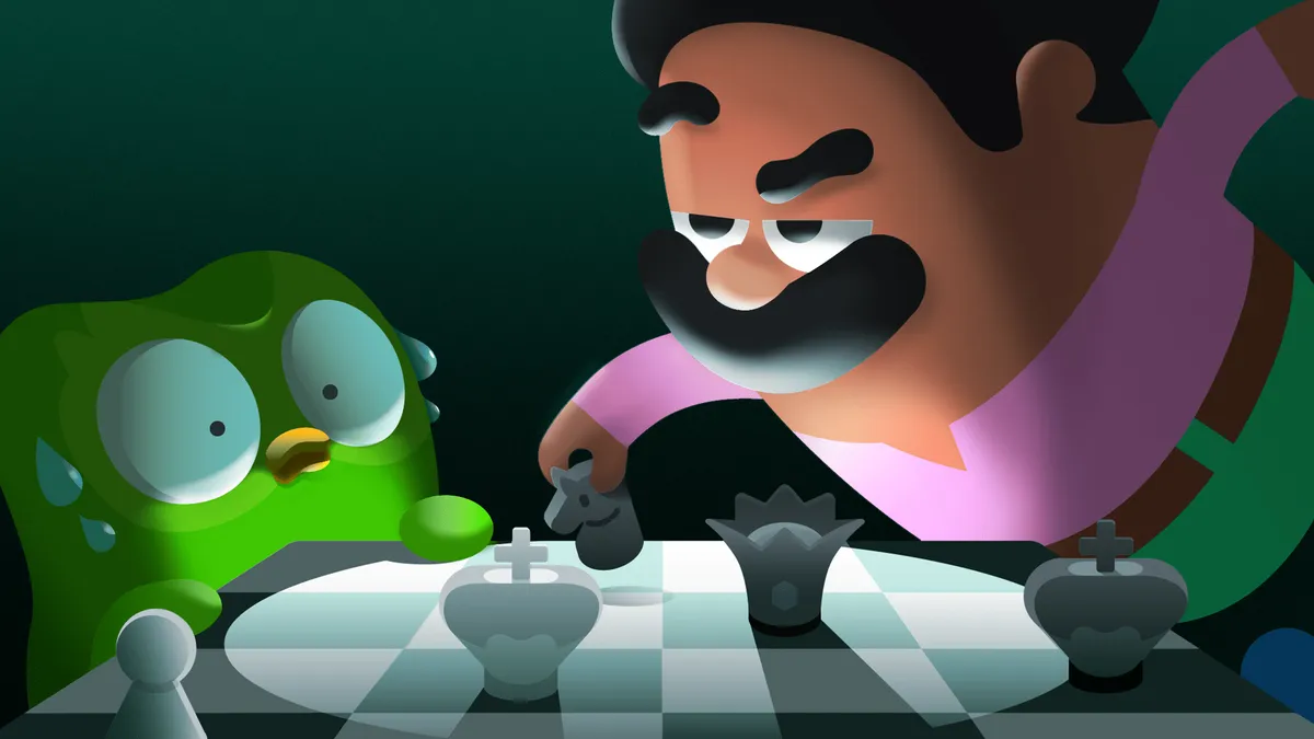 Duolingo запускает шахматные баттлы: игроки смогут сражаться друг с другом!