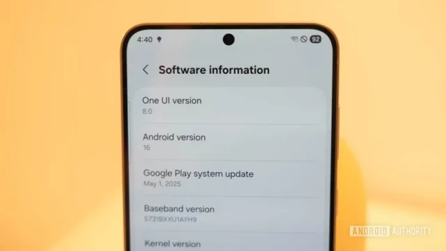 Обновление для Galaxy S25 FE One UI 8 уже в наличии