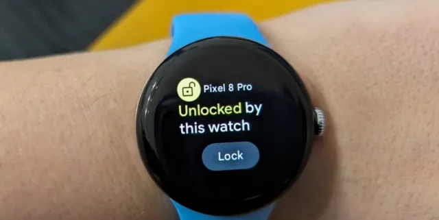 Обновление для Pixel Watch умная разблокировка часами