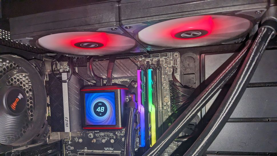 Обзор Lian Li Galahad II LCD 280 лучше и тише_2