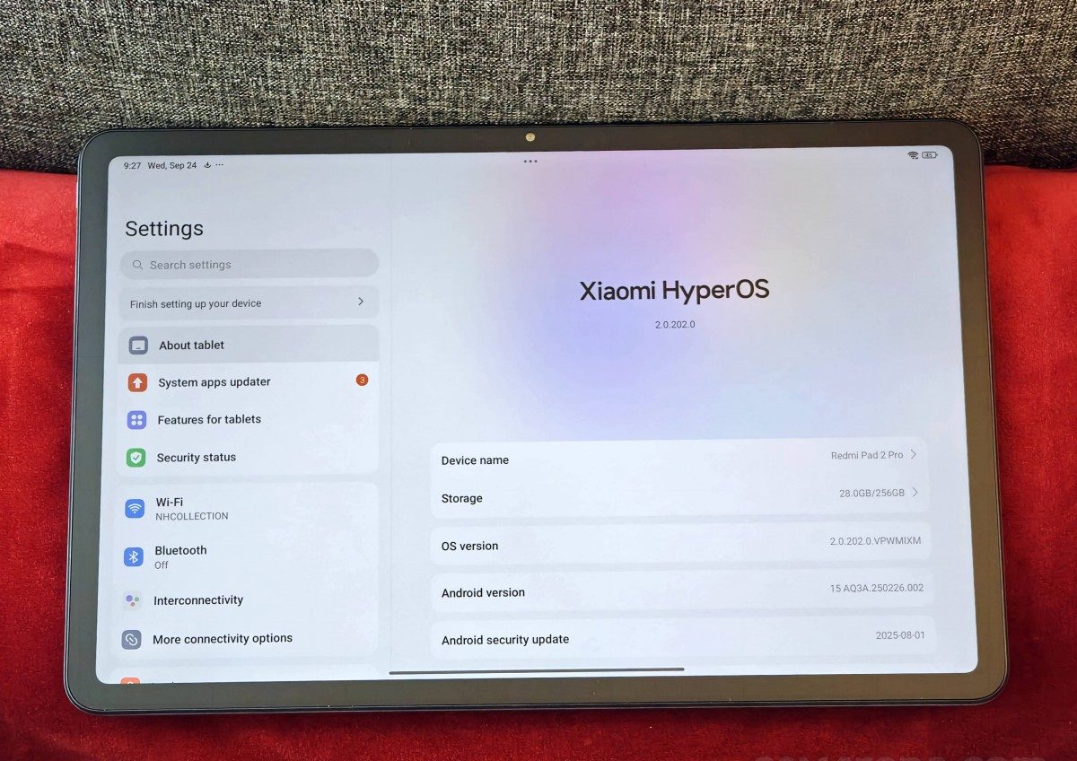 Предварительный обзор планшета Xiaomi Redmi Pad 2 Pro