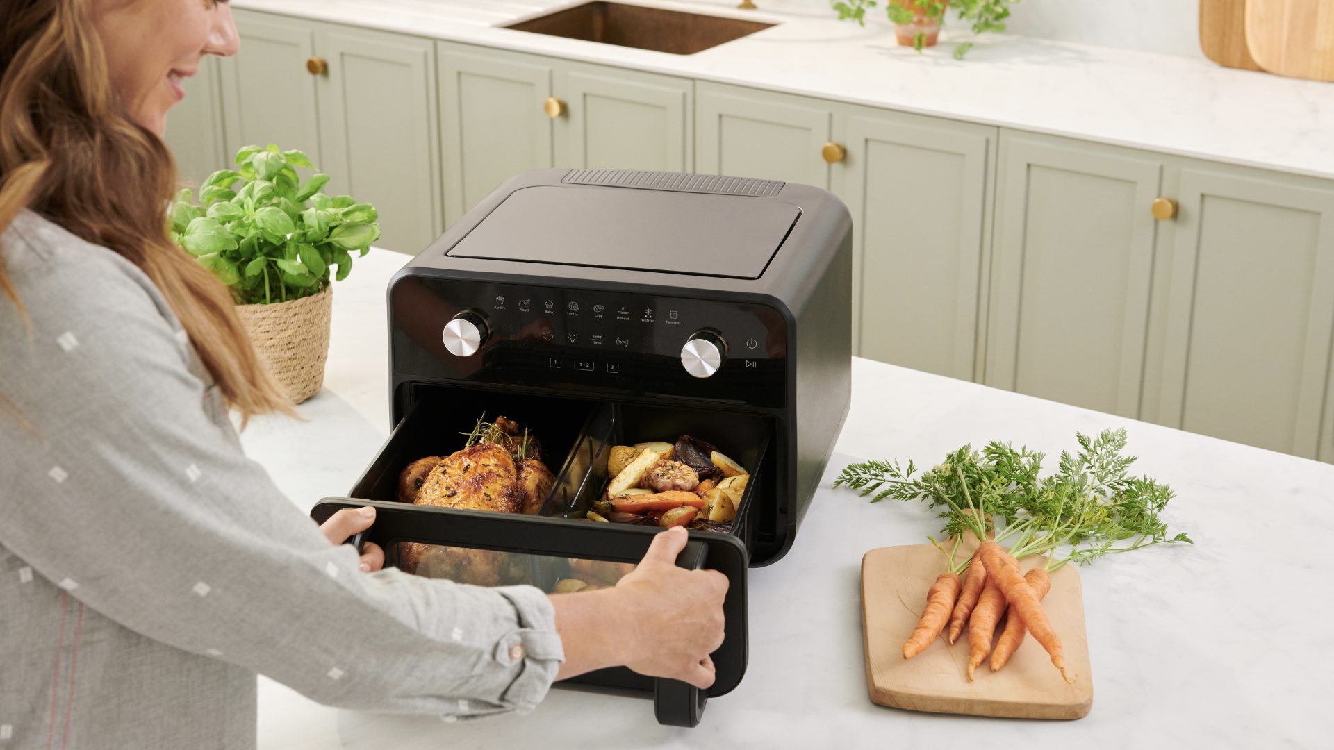 Прощай, духовка! Фритюрница Panasonic готовит целую пиццу за минуты