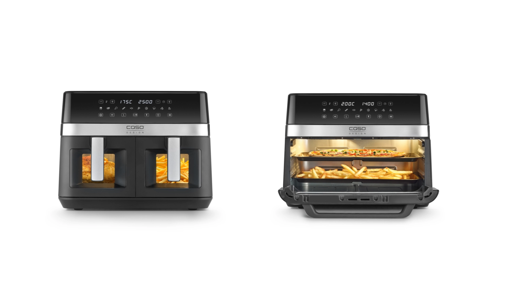 Прощай, духовка! Эта новая и доступная аэрофритюрница с двумя корзинами умеет всё картинка Прощай, духовка! Эта новая и доступная аэрофритюрница с двумя корзинами умеет всё