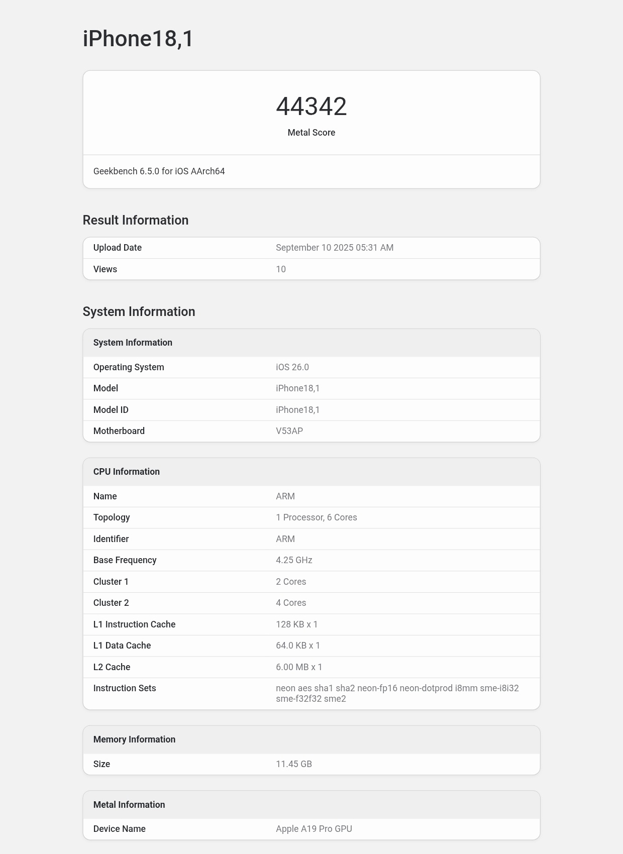 Разочарование года? Первые тесты iPhone 17 показали смешной прирост мощности картинка Разочарование года? Первые тесты iPhone 17 показали смешной прирост мощности