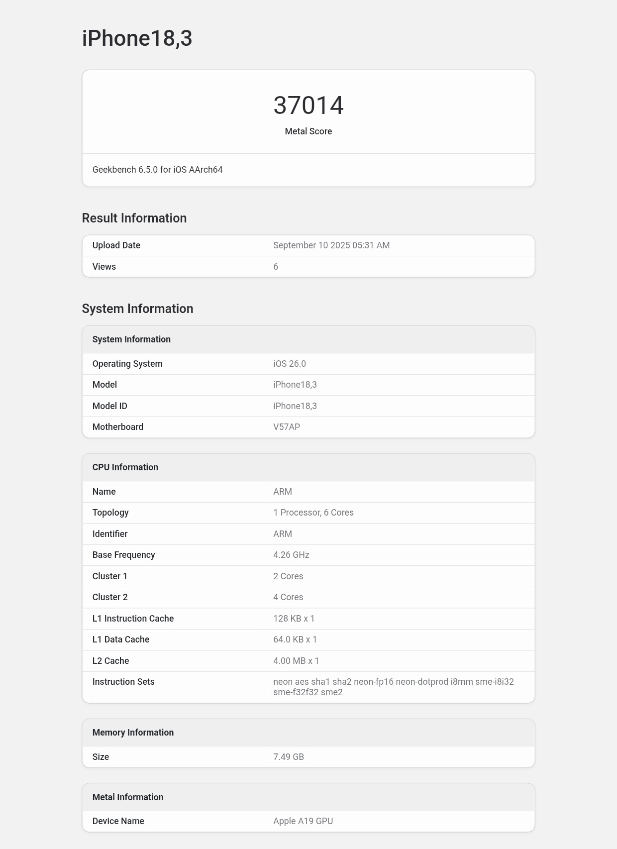 Разочарование года? Первые тесты iPhone 17 показали смешной прирост мощности картинка Разочарование года? Первые тесты iPhone 17 показали смешной прирост мощности