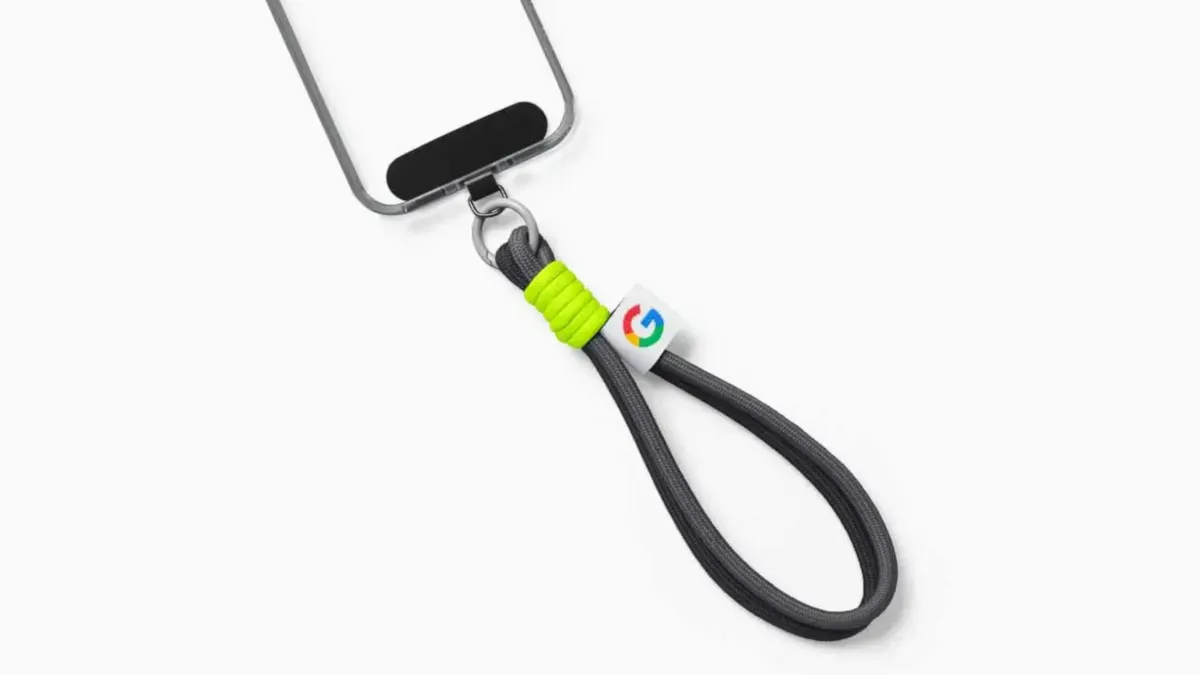 Google сделал то, что не смогла Apple: чехол-ремень мечты для Pixel картинка Rope Wristlet