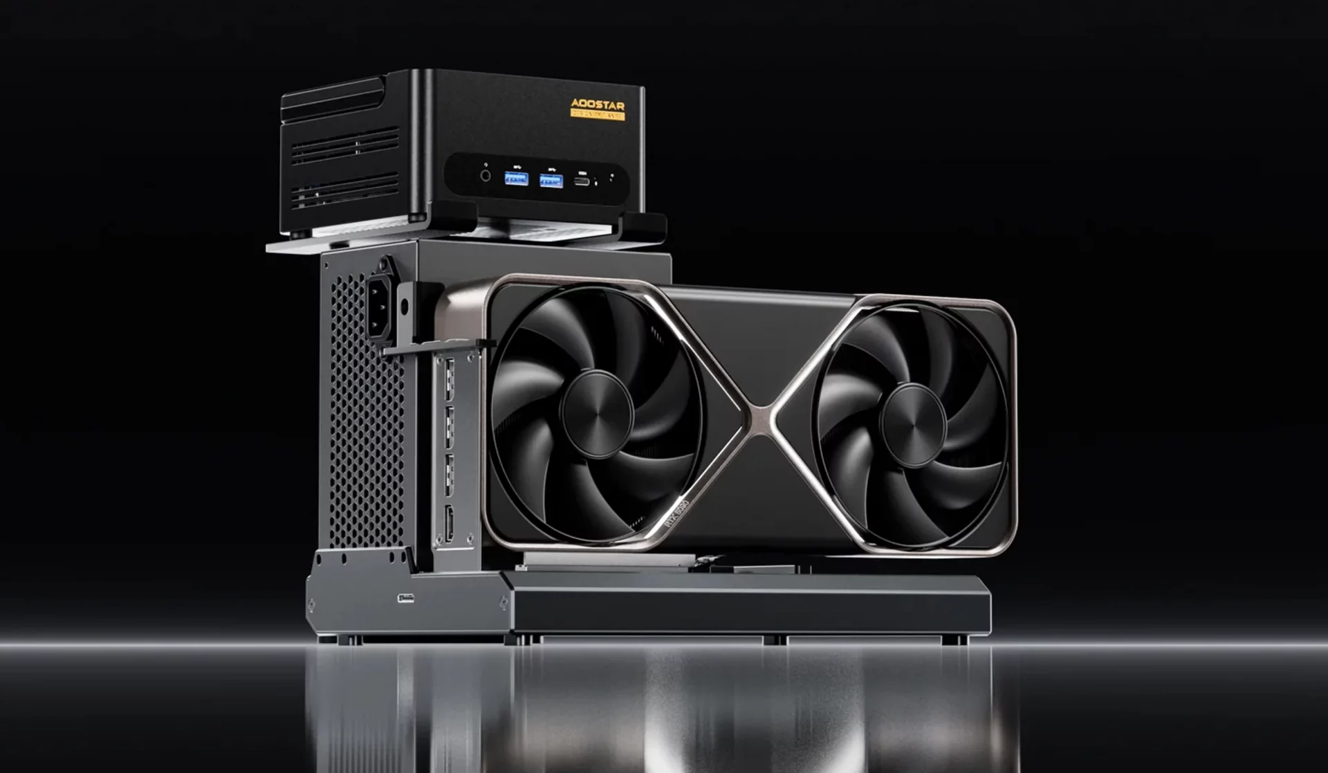 478980Самая странная eGPU 2025 года: Aoostar создала вертикального монстра для вашего мини-ПК