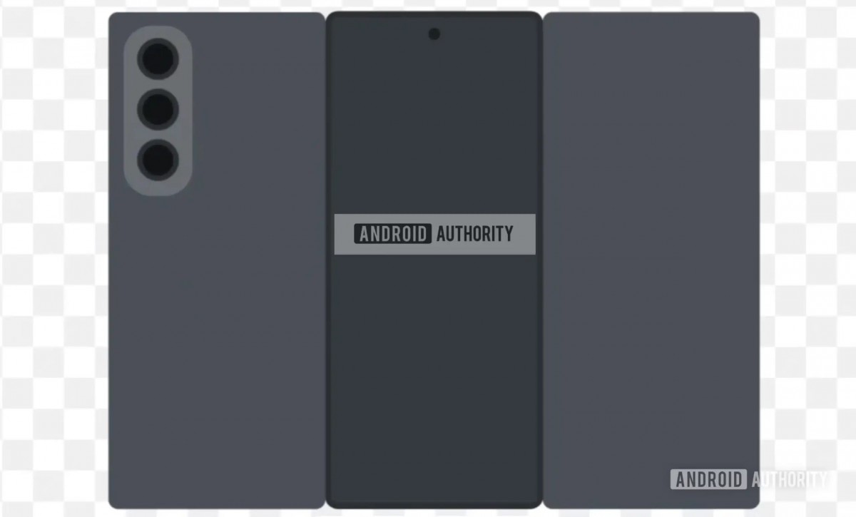 Samsung может привезти свой сумасшедший трехстворчатый телефон в США