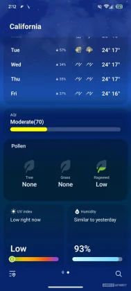 Samsung Weather