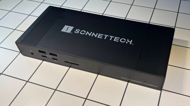 Обзор Sonnet Echo 20 Thunderbolt 4 SuperDock: новый лидер среди док-станций