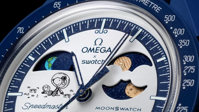 Swatch снова сводит фанатов с ума: новый MoonSwatch со Снупи и попкорном