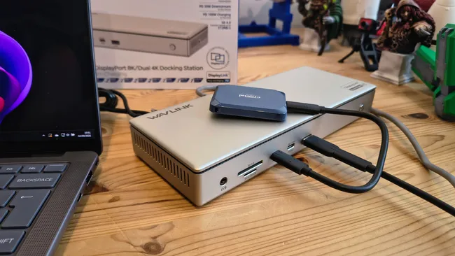 Обзор WavLink WL-UG75PD1-DH2: свобода от Thunderbolt картинка WavLink WL-UG75PD1-DH2