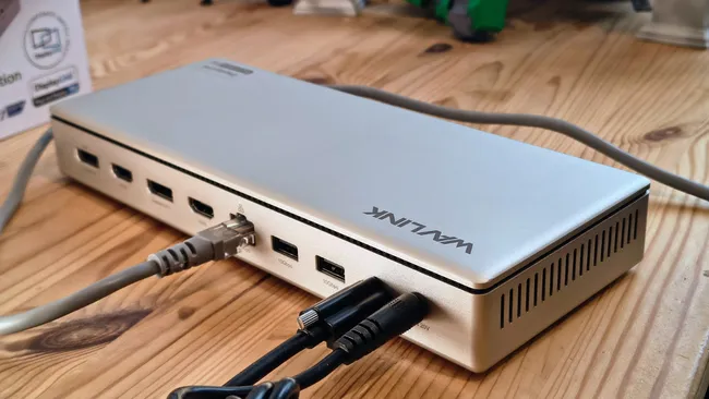 Обзор WavLink WL-UG75PD1-DH2: свобода от Thunderbolt картинка WavLink WL-UG75PD1-DH2