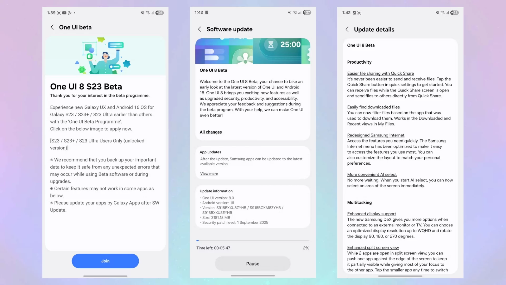 Samsung выкатила One UI 8 для Galaxy S23, но вам она пока не светит