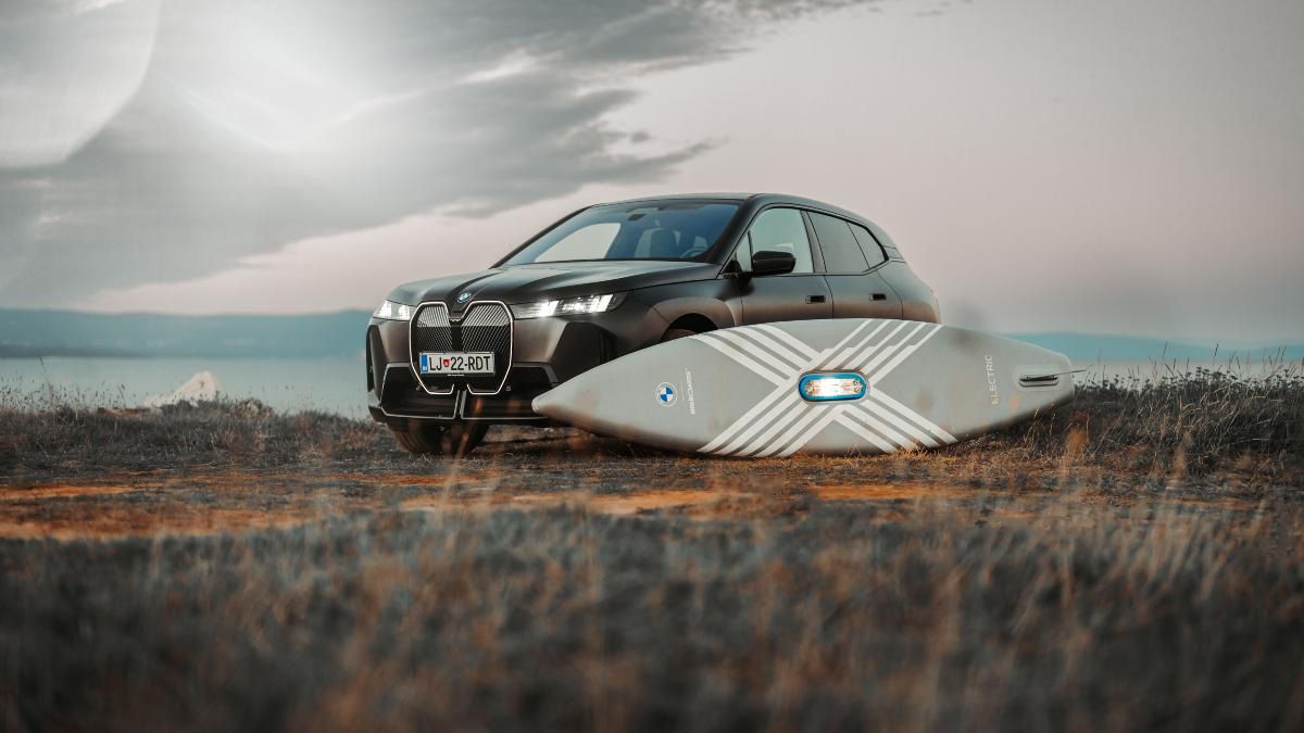 BMW Tourer Electric: электрическая доска для гребли